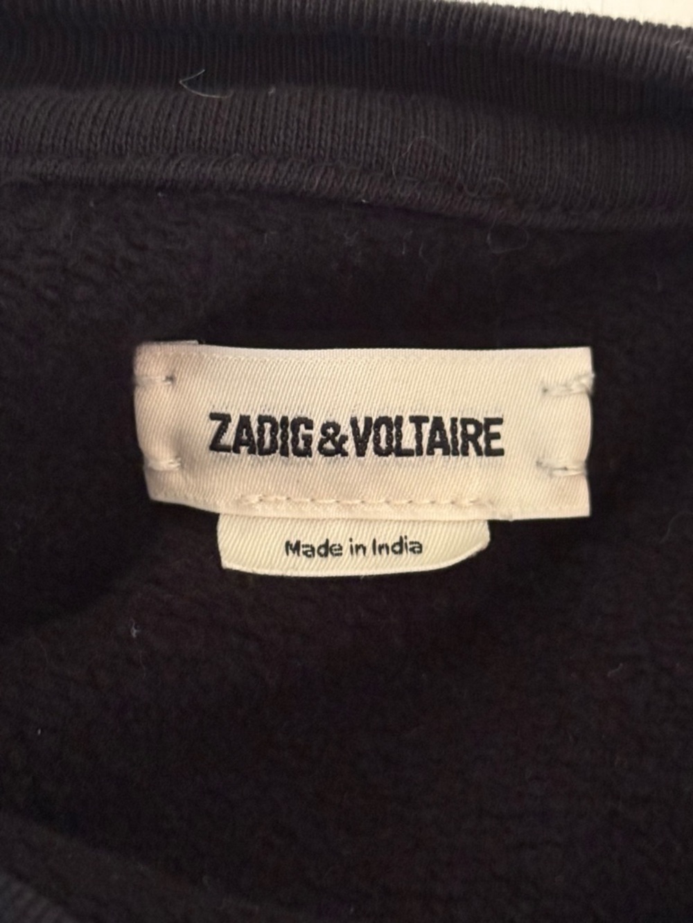 Zadig & Voltaire Upper Skull Gold Crewneck - Picture 4 of 5